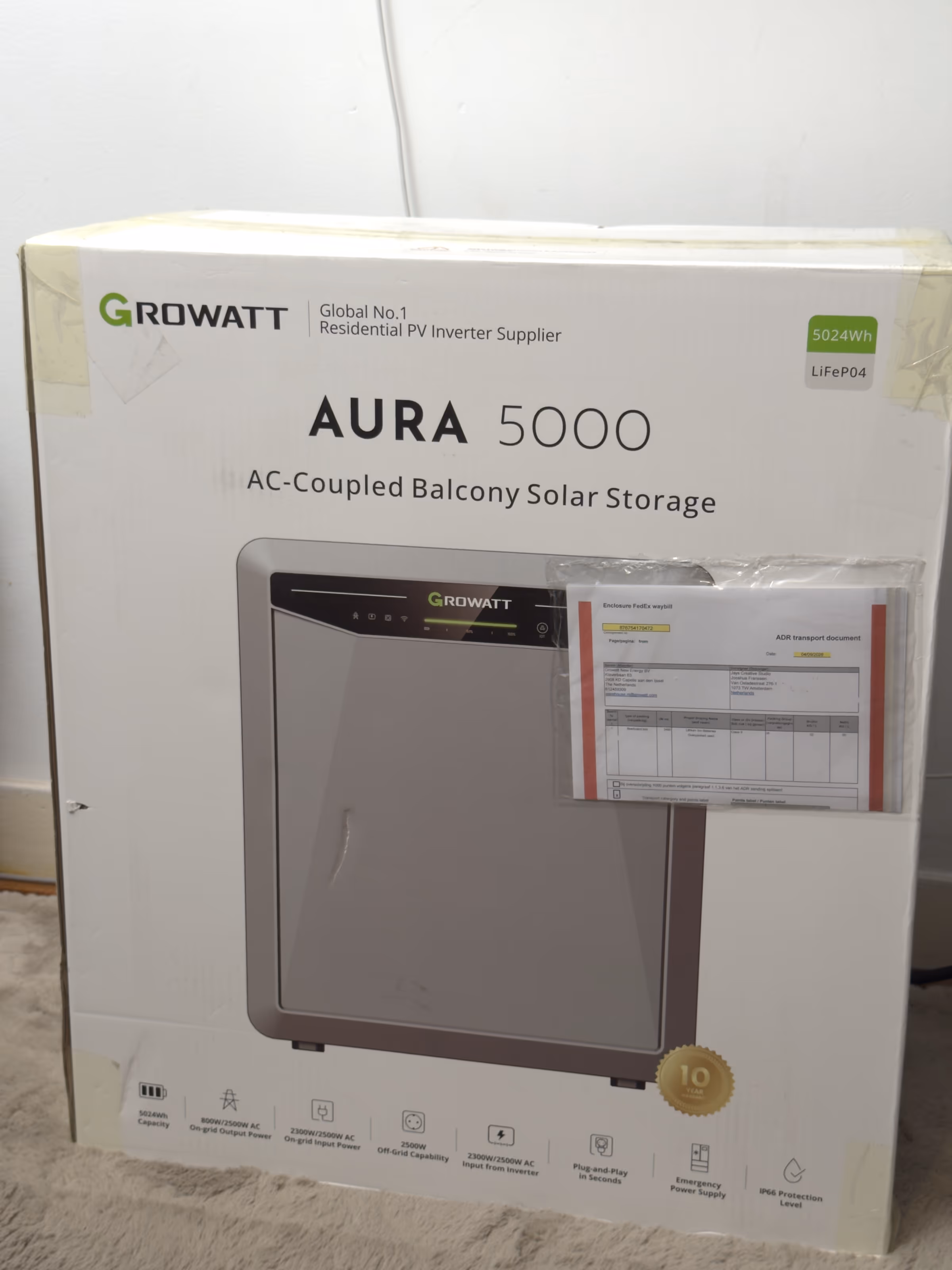 Growatt AURA 5000 — foto 1 van 10